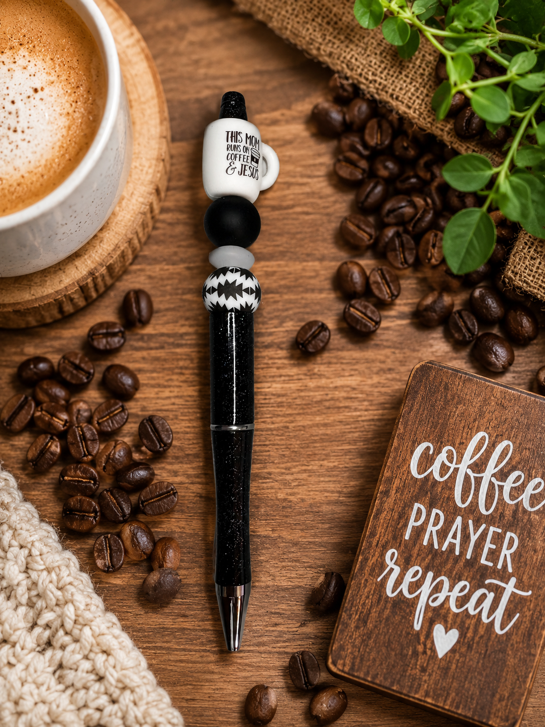 THIS MOM RUNS ON COFFEE AND JESUS