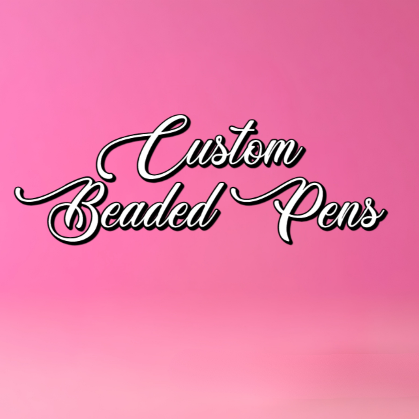 Custom Beaded Pens