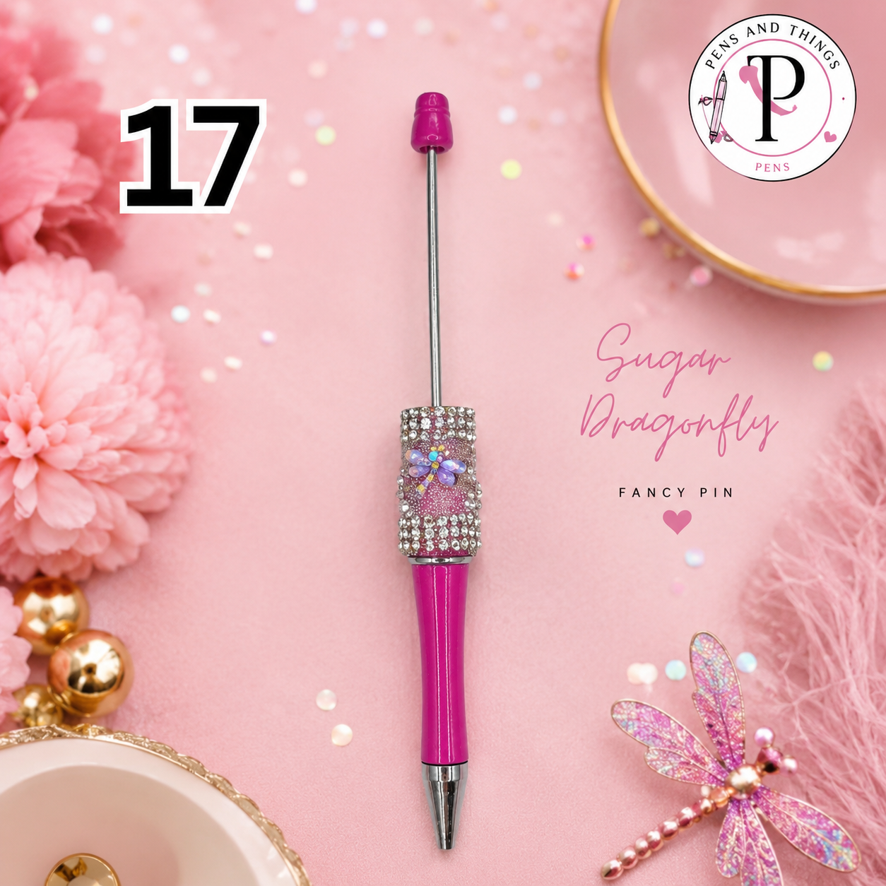 Sugar Dragonfly Fancy Pens